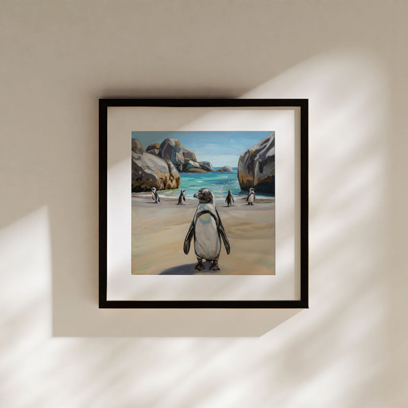 Cape Town Penguins • Fine Art Print
