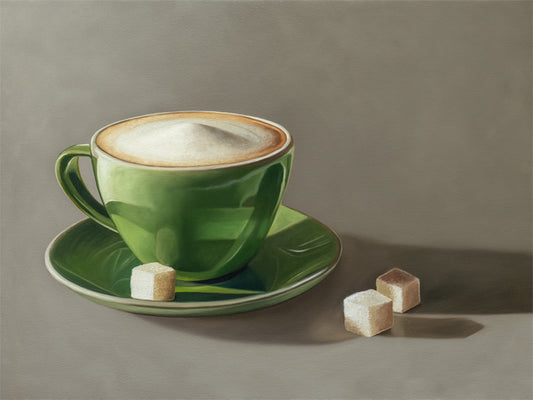 Coffee & Sugar Cubes | Fine Art Print