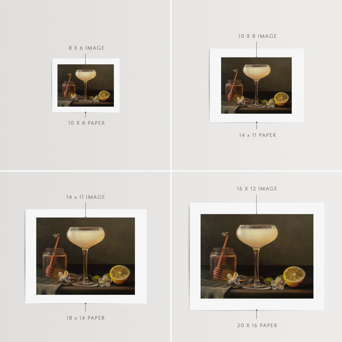 Jasmine, Lemon & Honey Cocktail