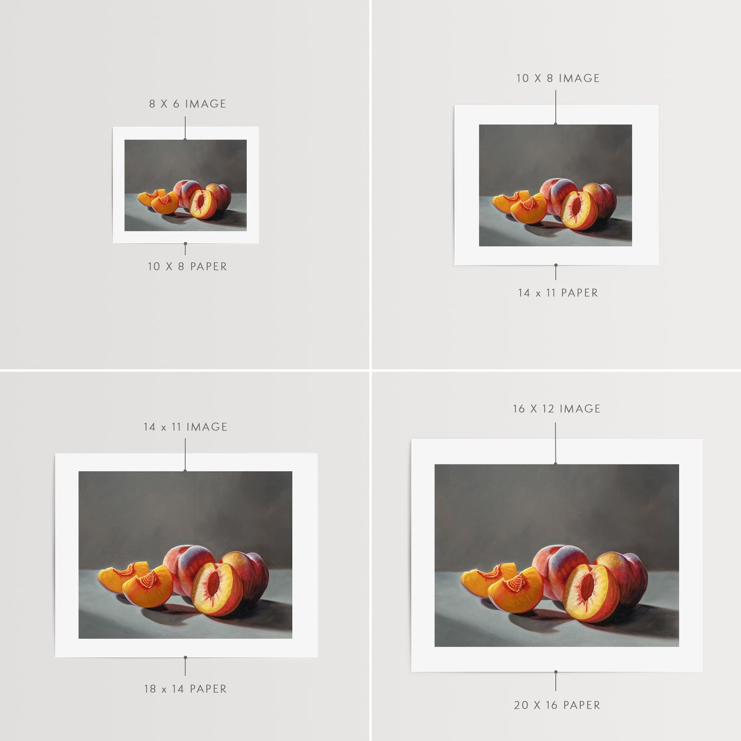 Sunlit Peaches | Fine Art Print
