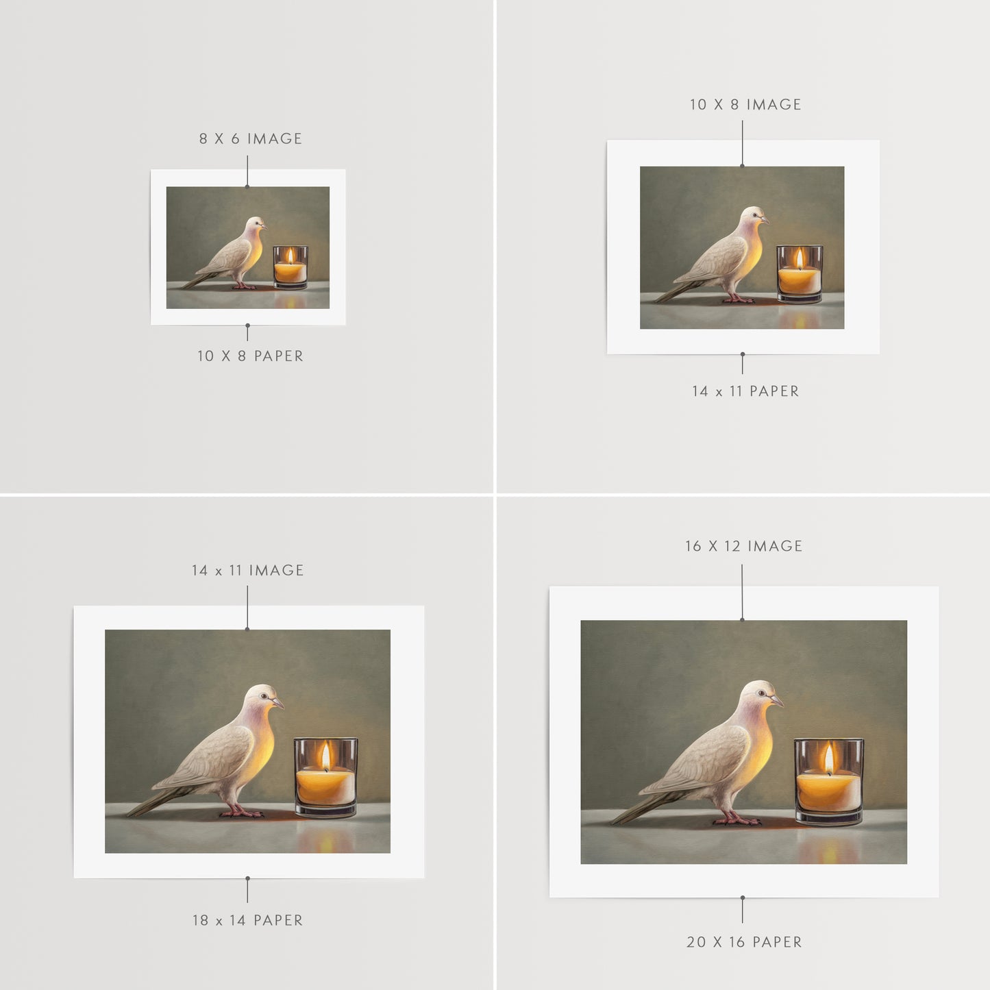 Dove & Candle