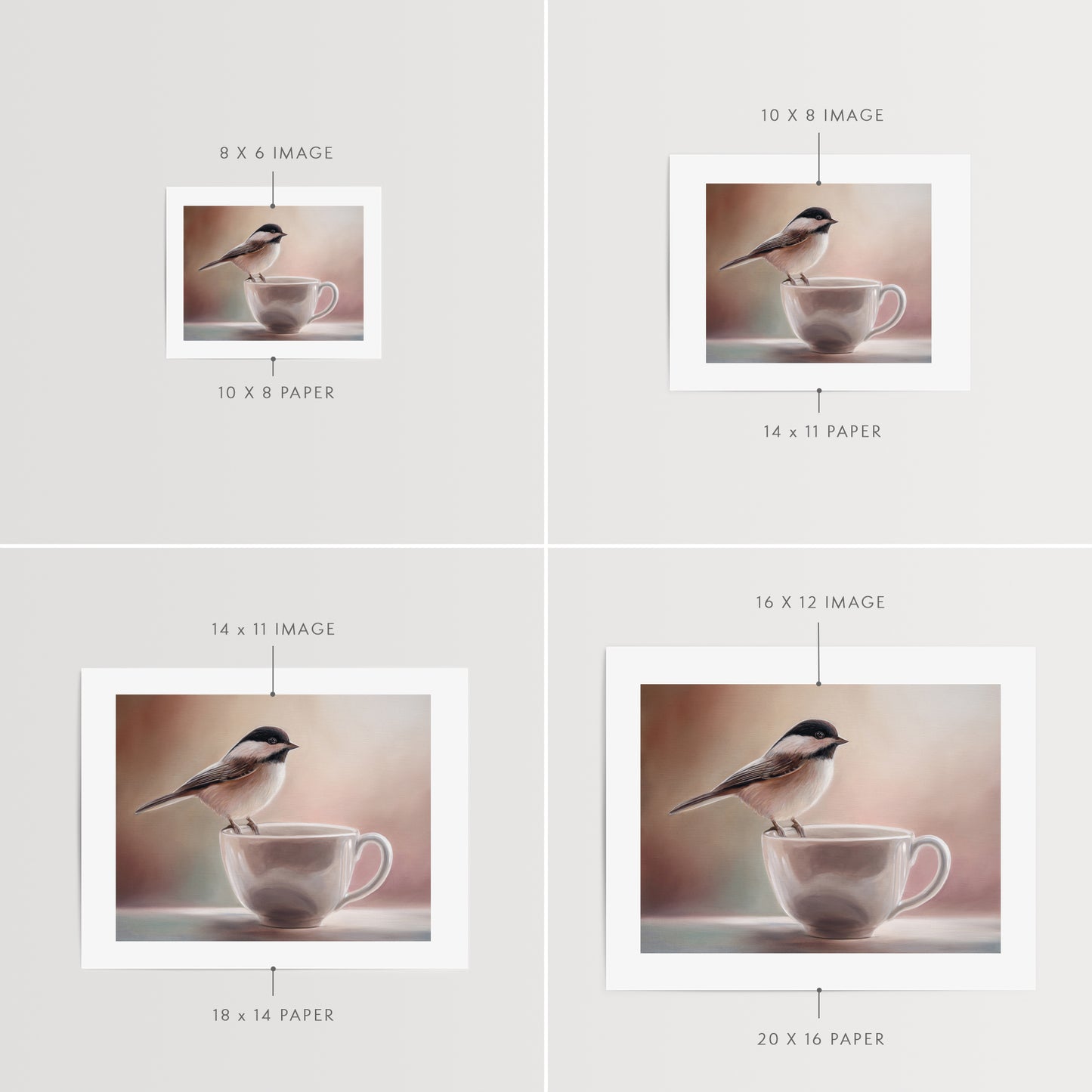 Chickadee & Cup