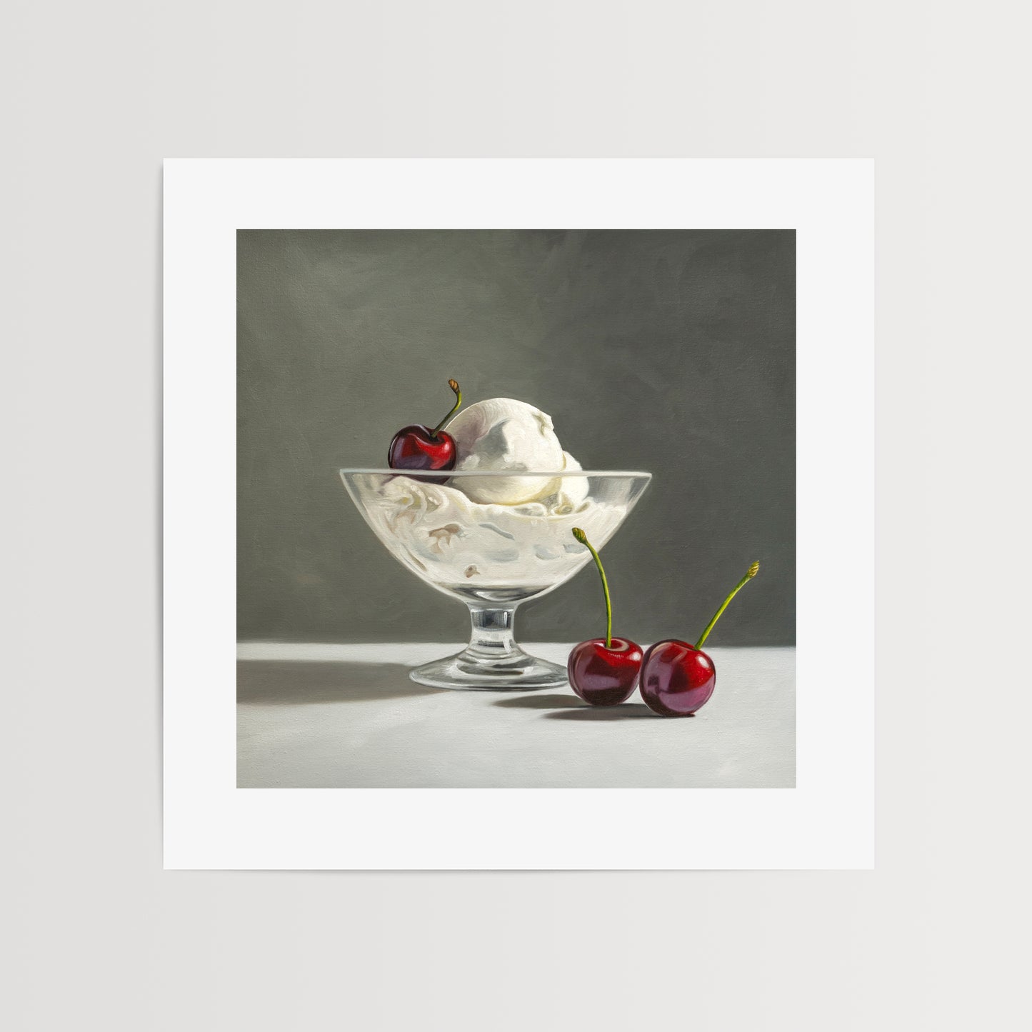Ice Cream & Cherries