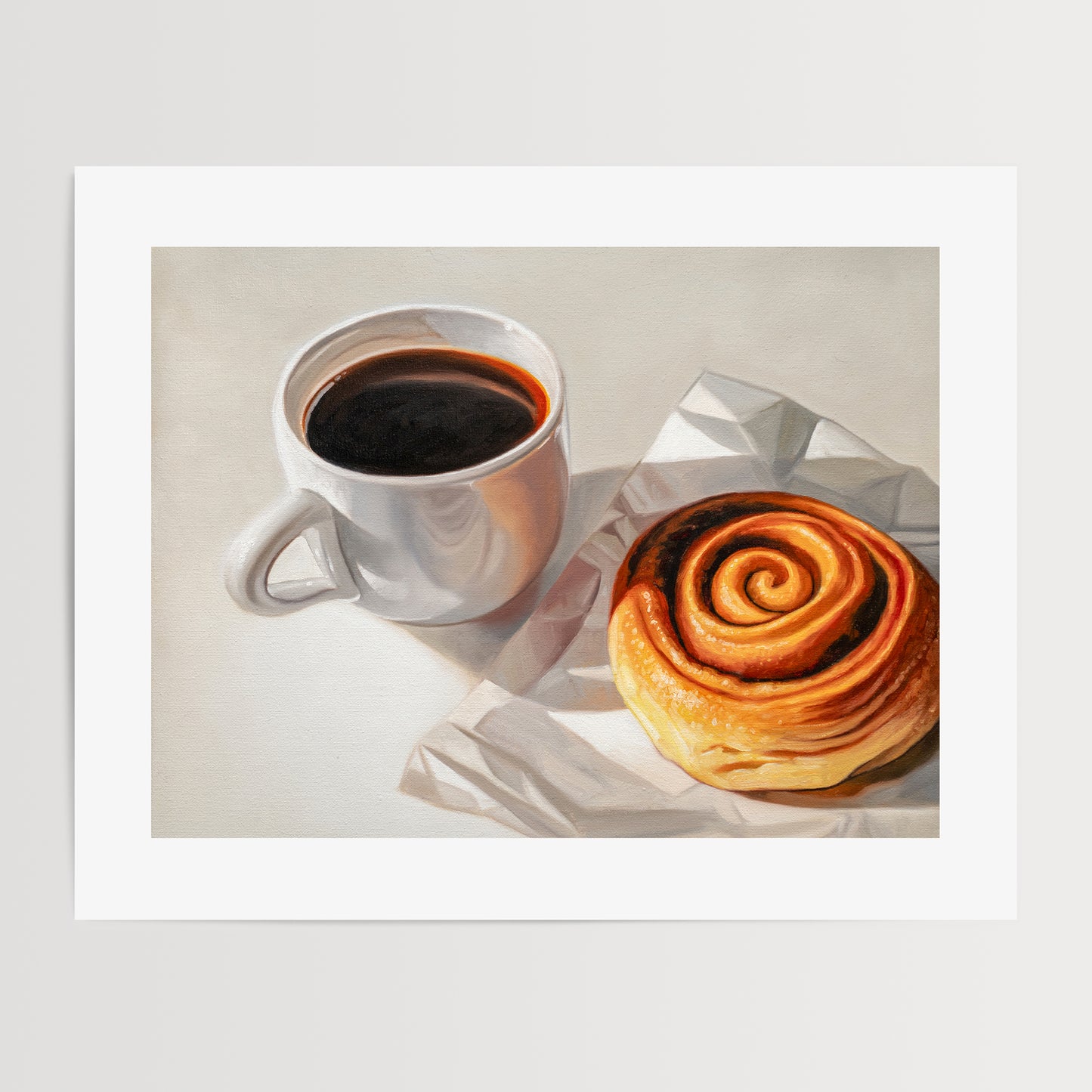 Coffee & Cinnamon Roll