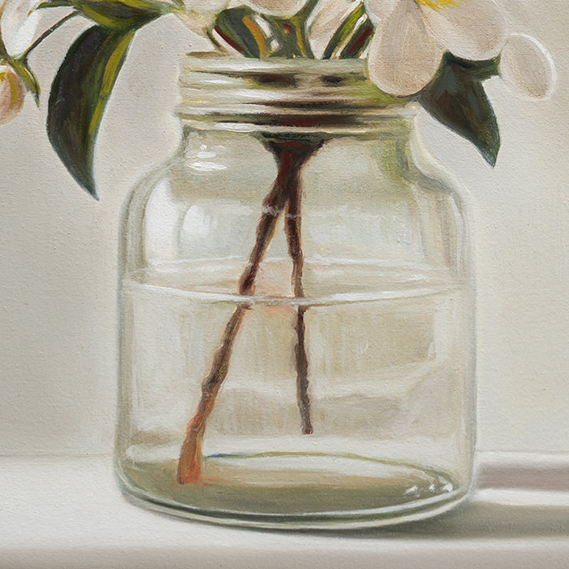 Crabapple Blossoms | 14" x 11" Original Oil Painting