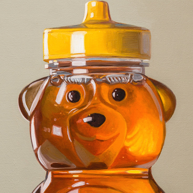Gummy Bear & Honey Bear | 16" x 12" Original Oil Painting