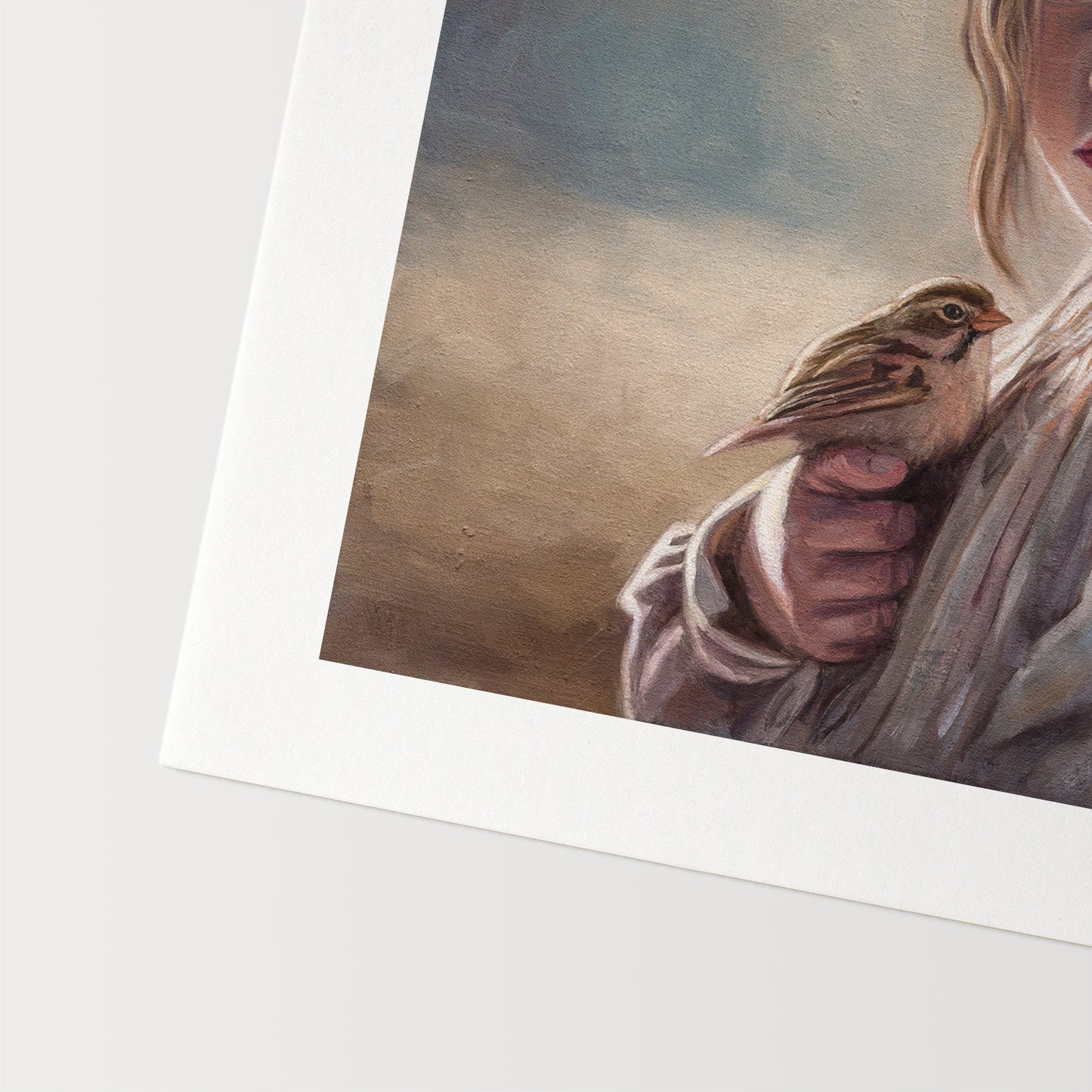 Girl with Sparrow