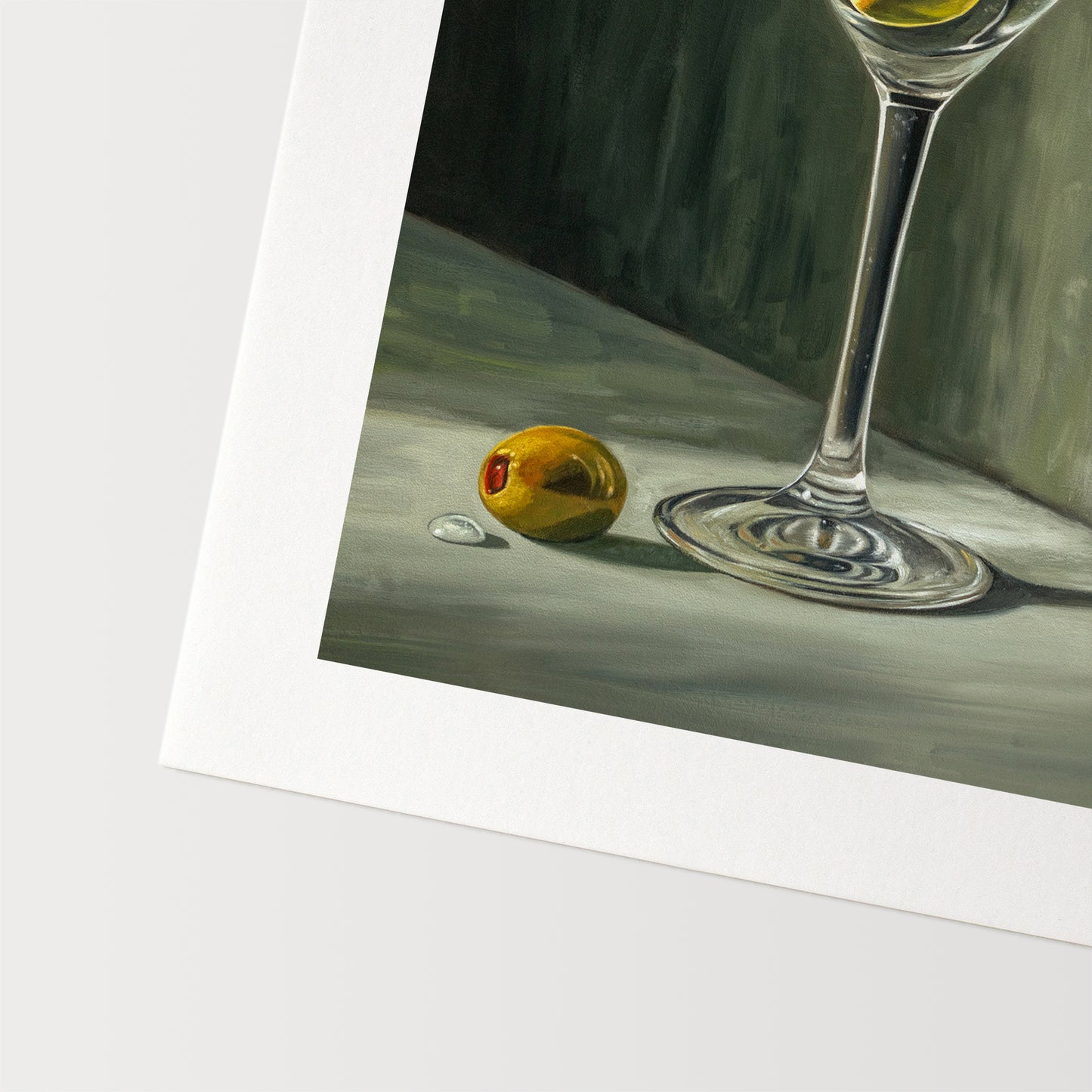 Martini & Olives | Fine Art Print