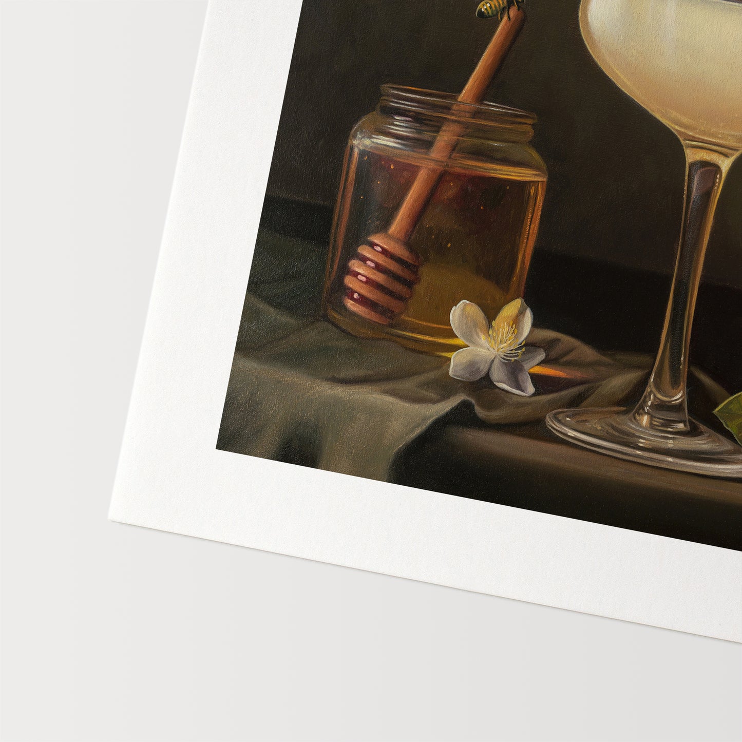 Jasmine, Lemon & Honey Cocktail