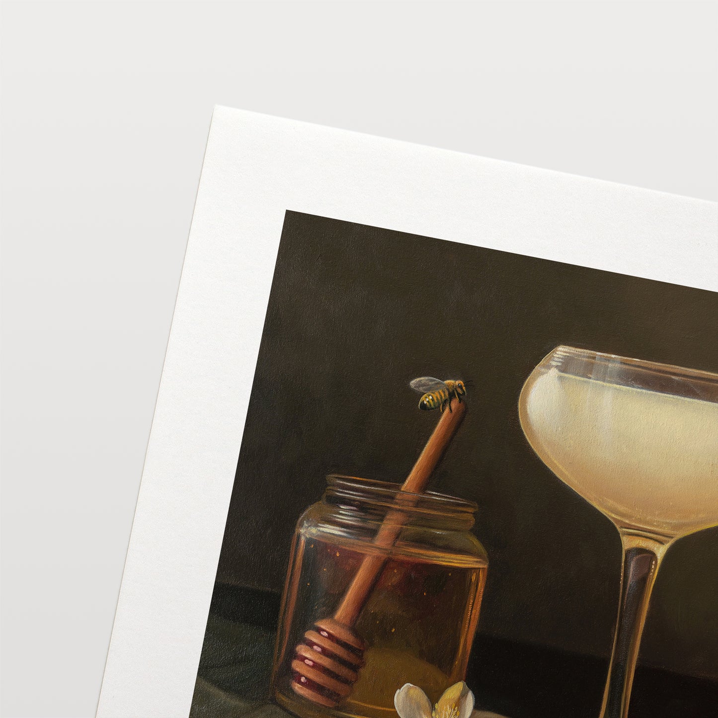 Jasmine, Lemon & Honey Cocktail