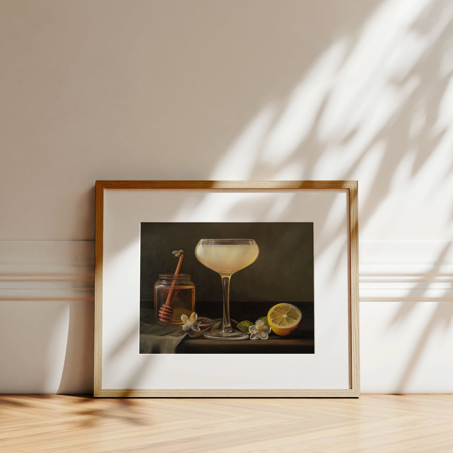 Jasmine, Lemon & Honey Cocktail