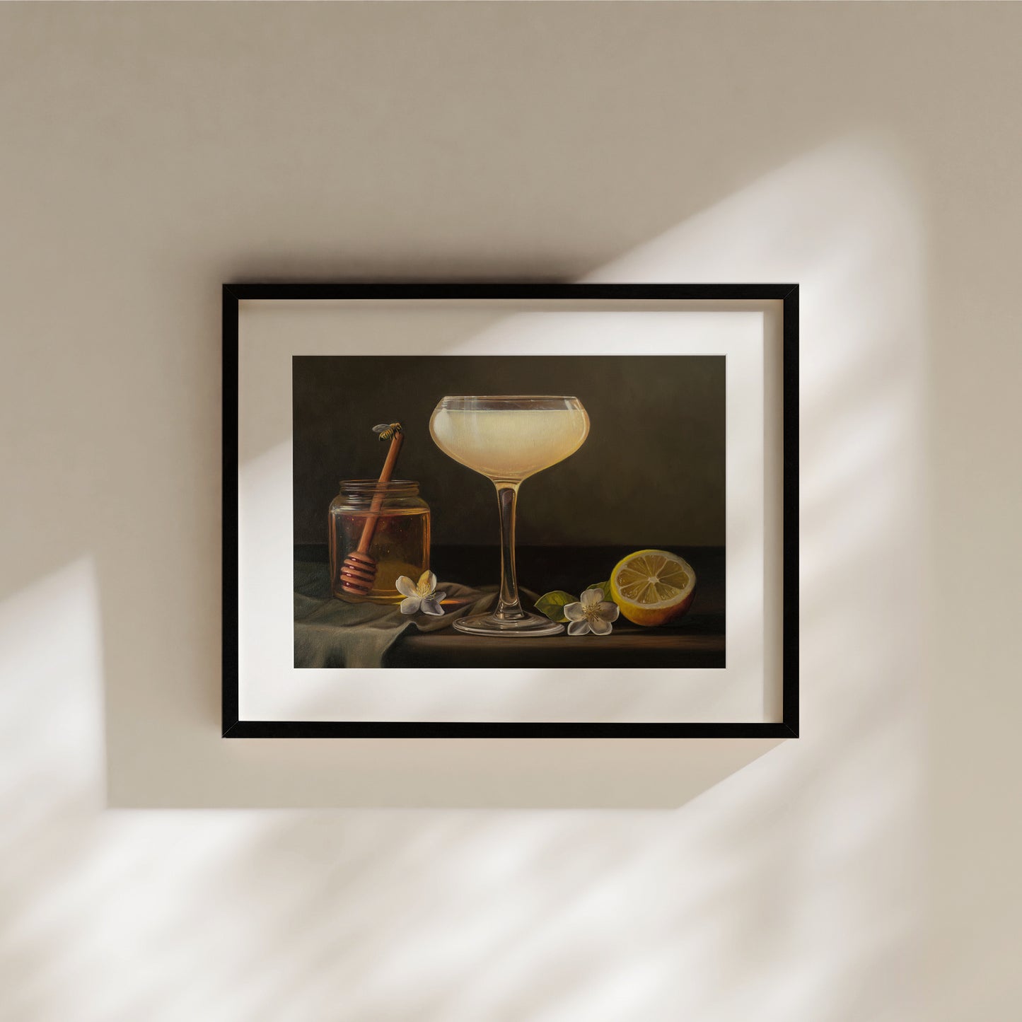 Jasmine, Lemon & Honey Cocktail