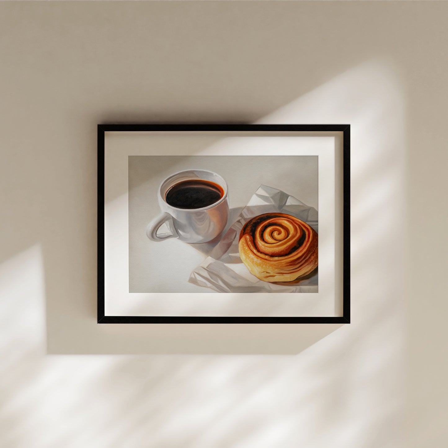 Coffee & Cinnamon Roll