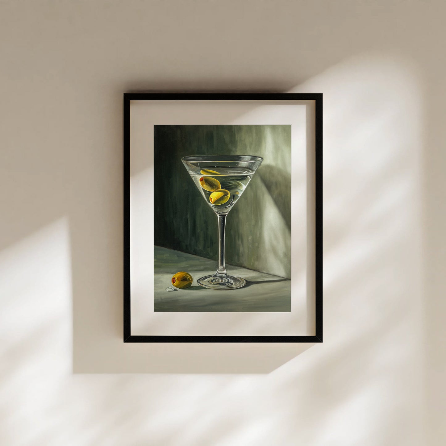 Martini & Olives | Fine Art Print