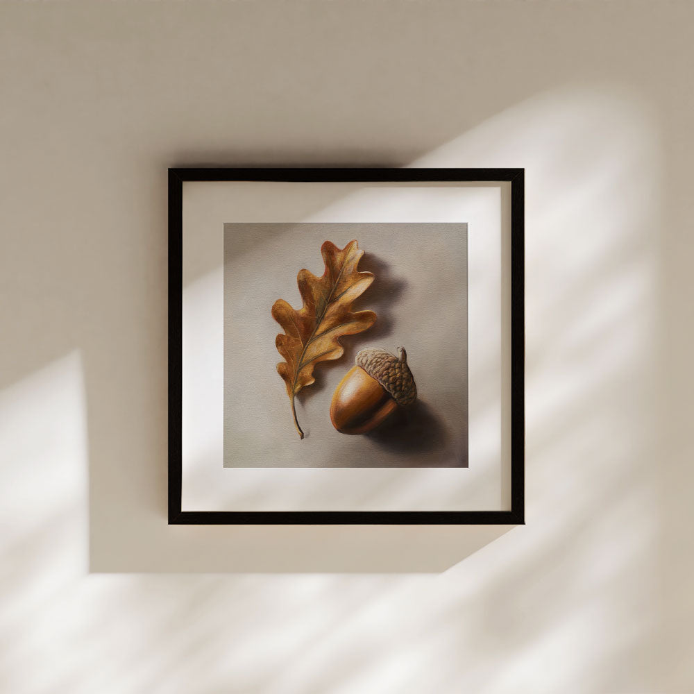 Acorn & Oak Leaf • Fine Art Print