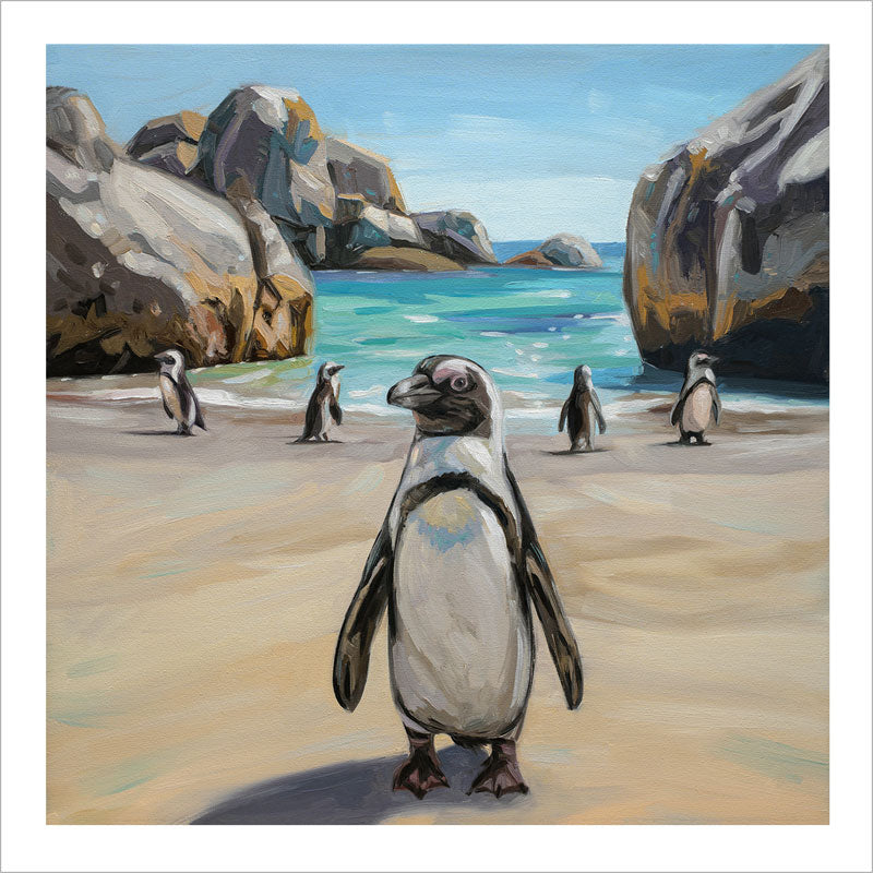 Cape Town Penguins • Fine Art Print