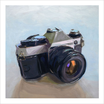 Vintage Film Camera • Fine Art Print