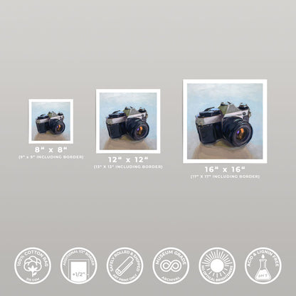 Vintage Film Camera • Fine Art Print