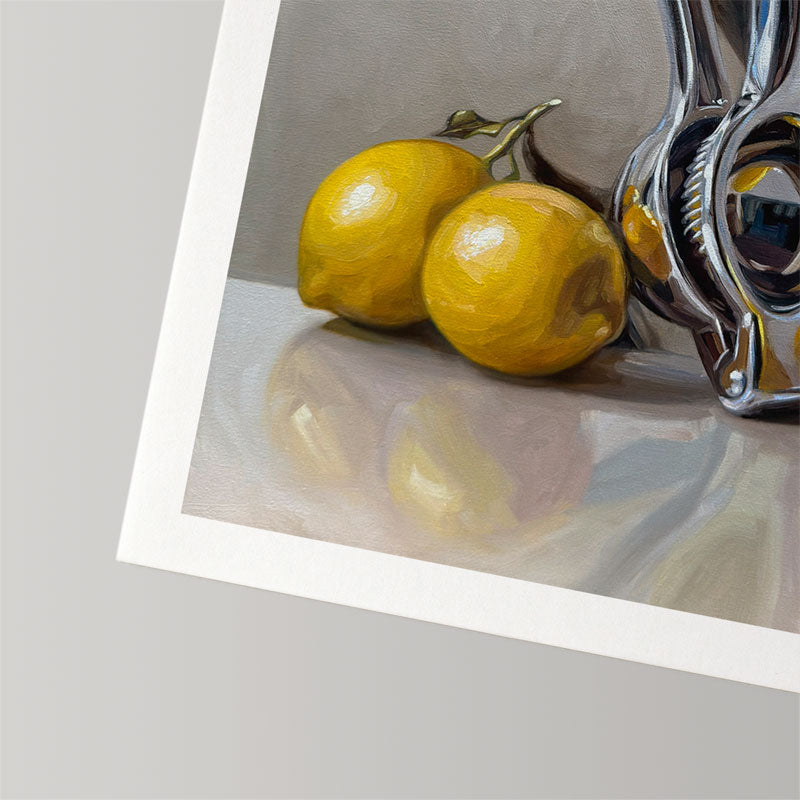 Citrus Press & Lemons • Fine Art Print