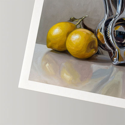 Citrus Press & Lemons • Fine Art Print