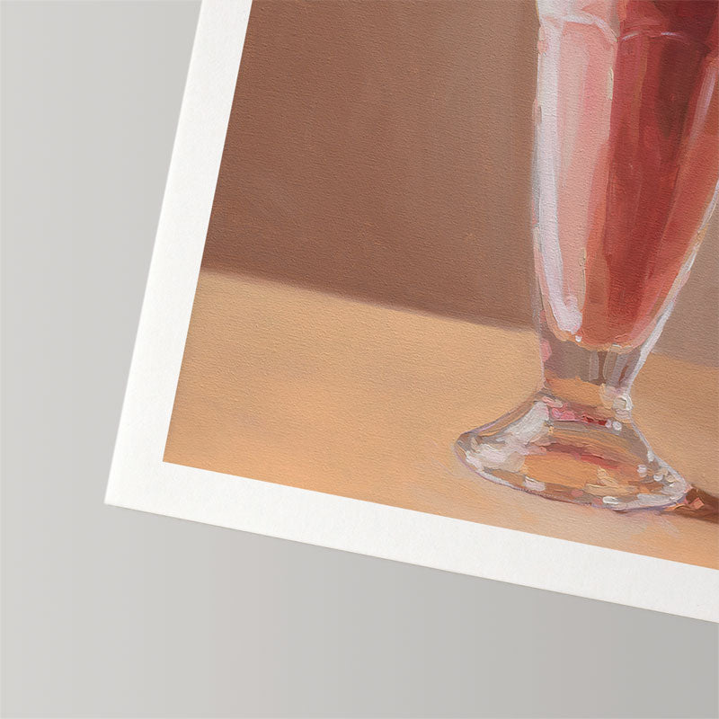 Strawberry Milkshake • Fine Art Print