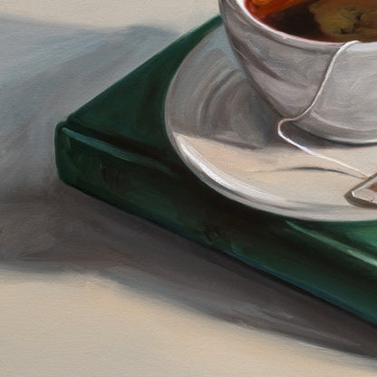 Tea & Book • 12 x 12
