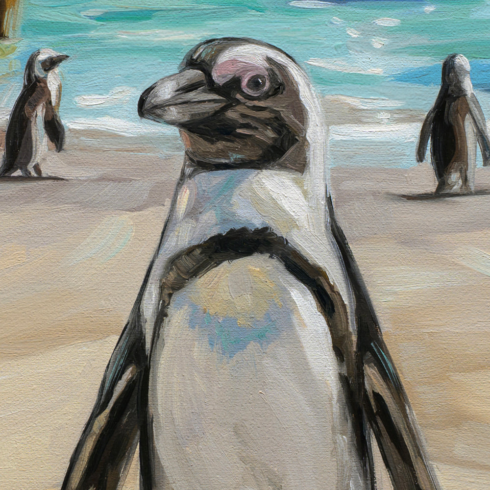 Boulders Beach Penguins • 12 x 12