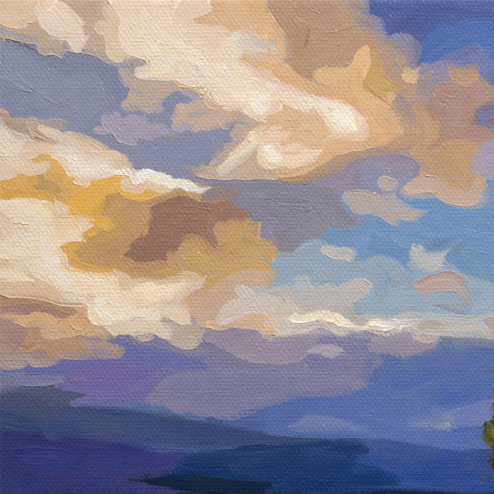 Passing Storm • 12 x 12
