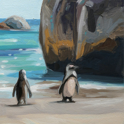 Boulders Beach Penguins • 12 x 12