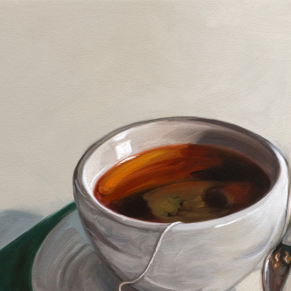 Tea & Book • 12 x 12