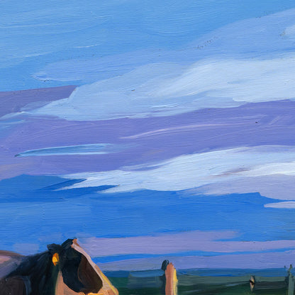 Two at the Trough • 12 x 12
