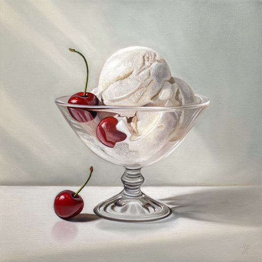 Ice Cream & Cherries