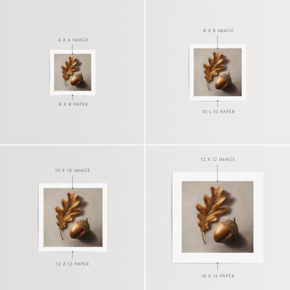 Acorn & Oak Leaf