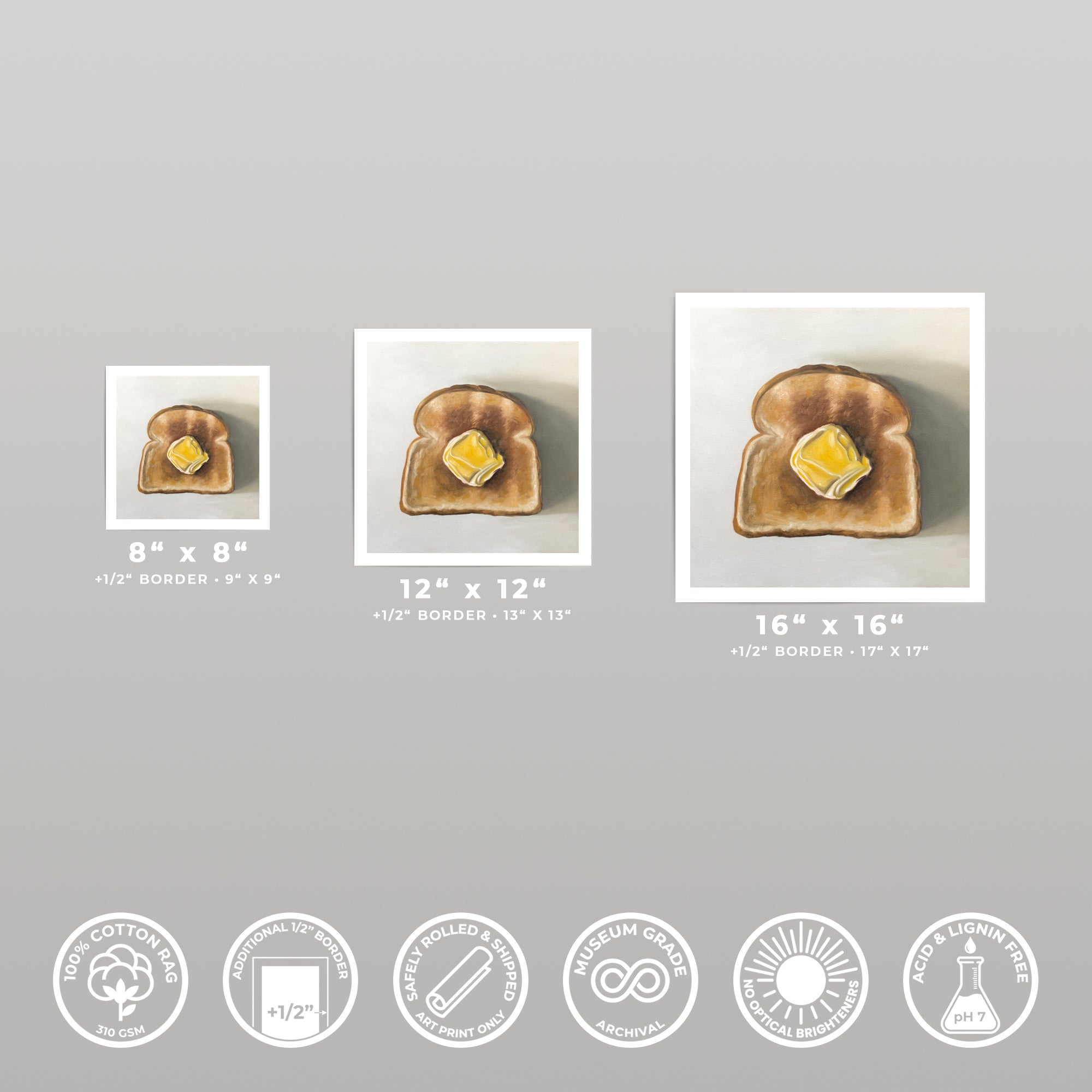 Buttered Toast | Fine Art Print | Lauren Pretorius – Lauren