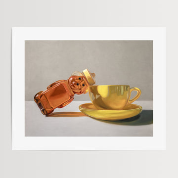 Tea Kettle and Chickadees  Fine Art Print – Lauren Pretorius Art