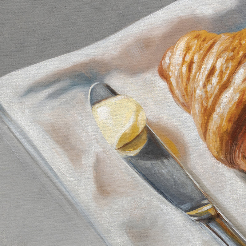 Croissant & Butter • 14 x 14