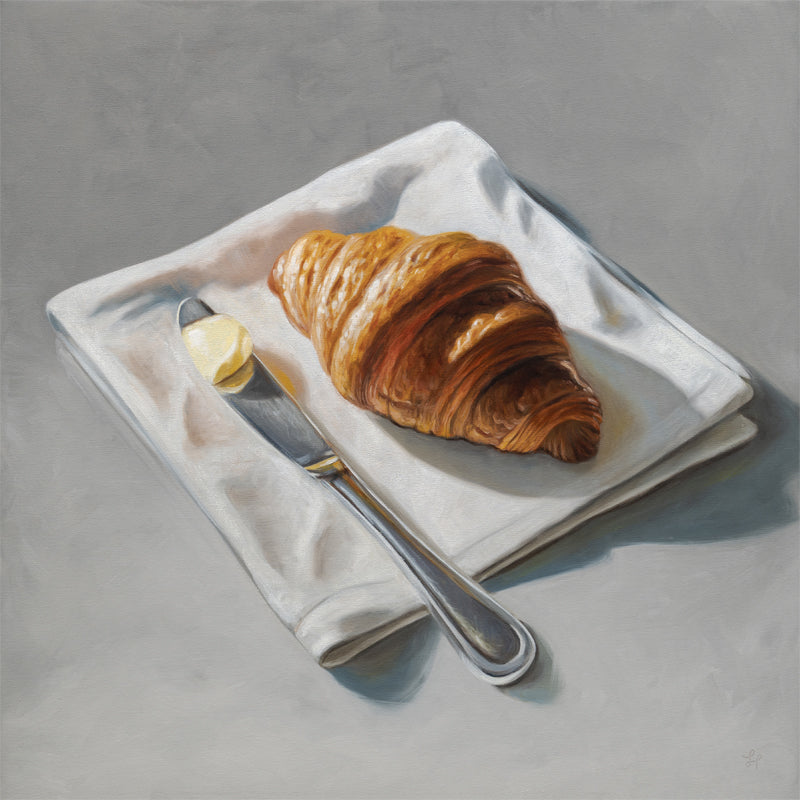 Croissant & Butter • 14 x 14
