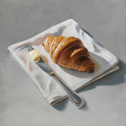 Croissant & Butter • 14 x 14