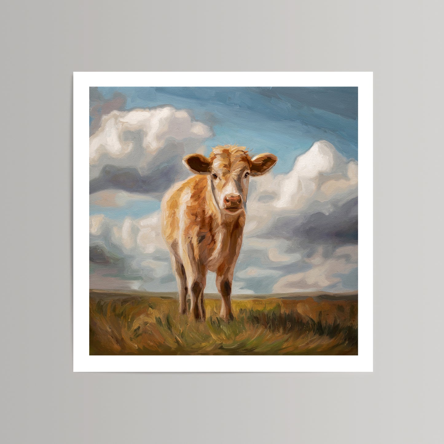 Curious Cow • Fine Art Print