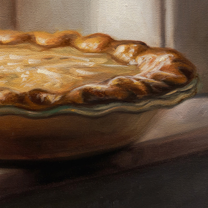 Autumn Apple Pie | 14" x 11" Original Oil Painting