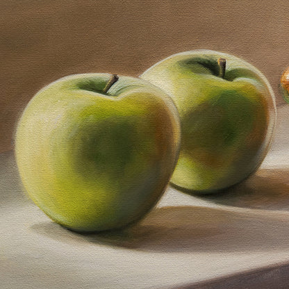 Autumn Apple Pie | 14" x 11" Original Oil Painting