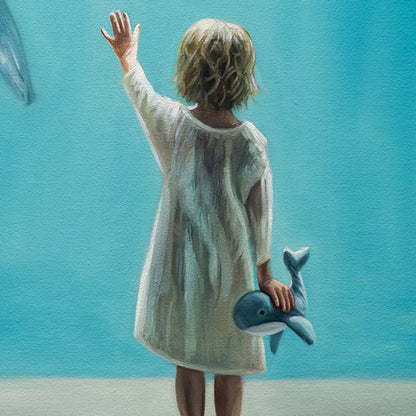 Dreaming of Giants | 20" x 16" Original Oil Painting