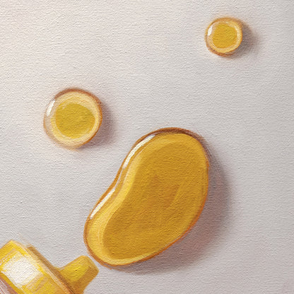 Honey Bear & Gummy Bear Trio | 12" x 12" Original Oil Painting