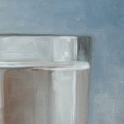Milk & Cookies | 8" x 6" Original Oil Painting