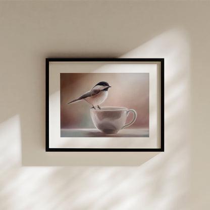 Chickadee & Cup
