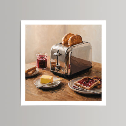 Bread & Butter, Toast & Jam • Fine Art Print