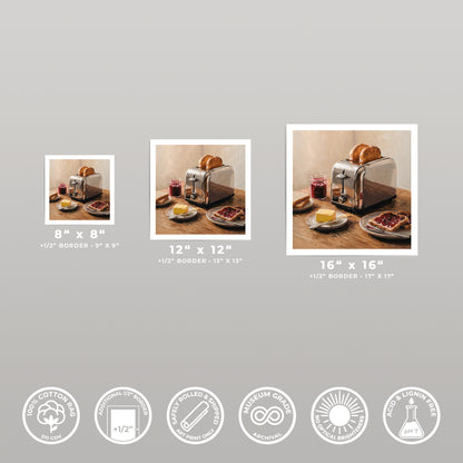 Bread & Butter, Toast & Jam • Fine Art Print