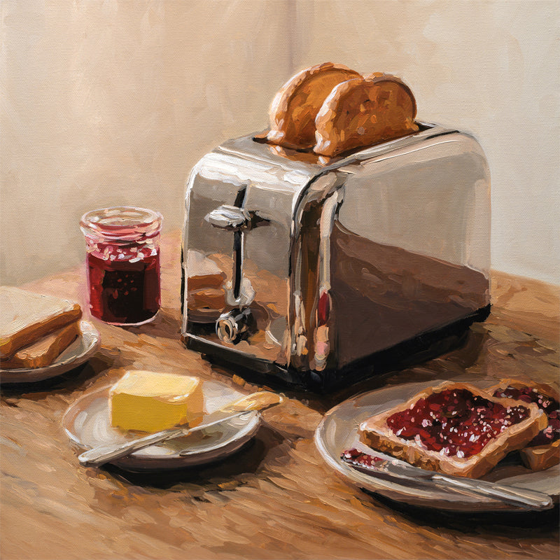 Bread & Butter, Toast & Jam • Fine Art Print