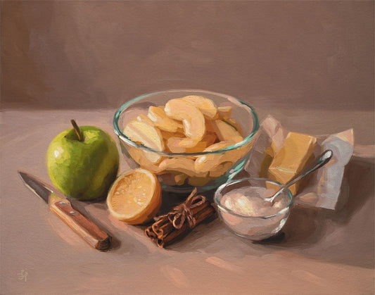 Apple Pie Ingredients • 14 x 11