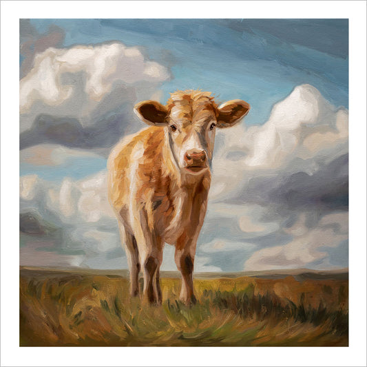 Curious Cow • Fine Art Print